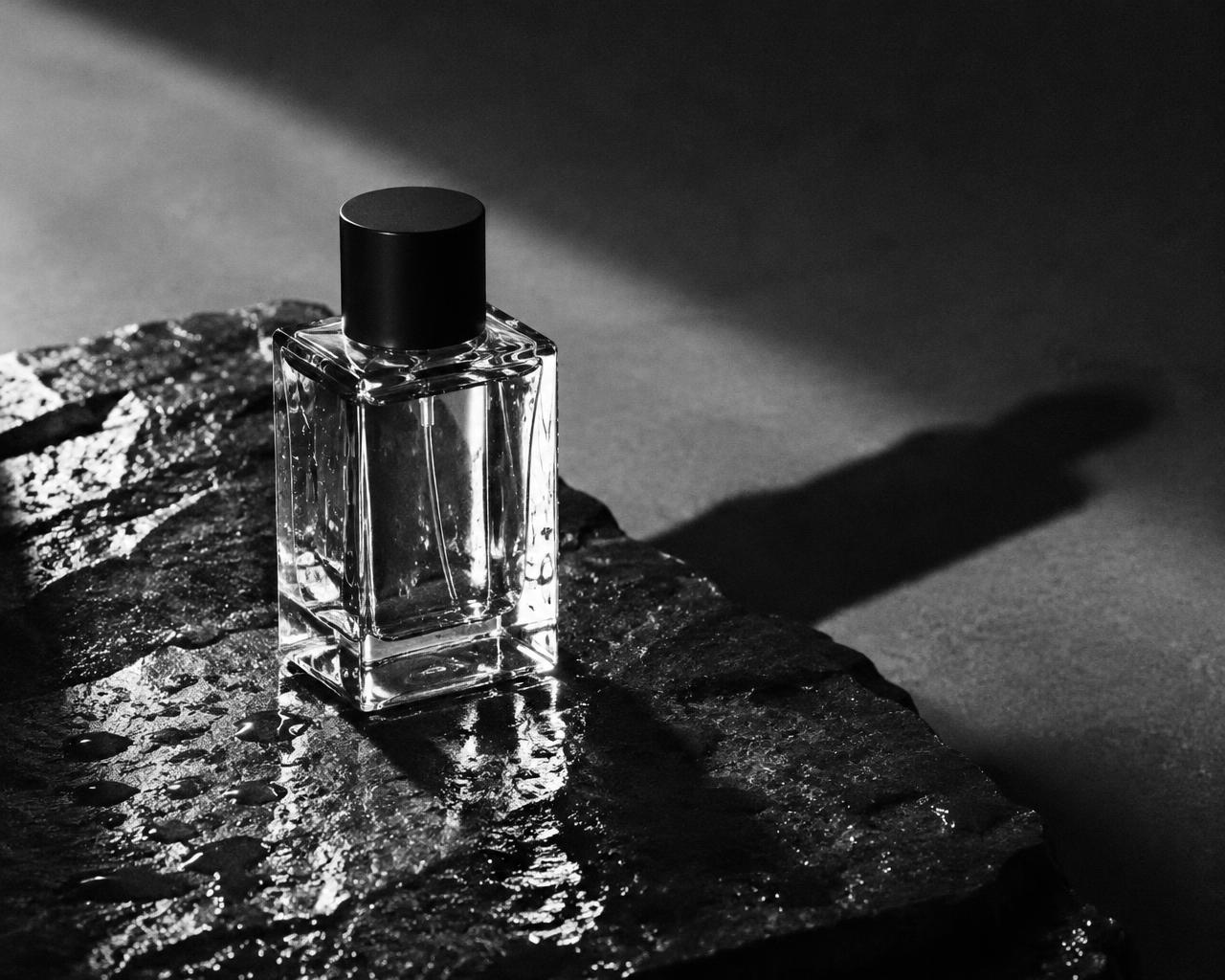 Fotografia de produto em preto e branco
